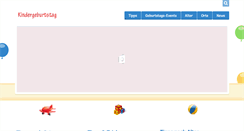 Desktop Screenshot of kindergeburtstag.org